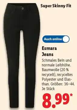 Lidl Esmara Jeans Angebot