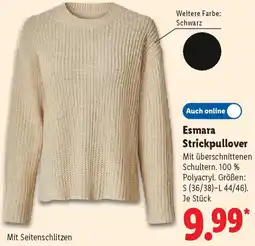 Lidl Esmara Strickpullover Angebot