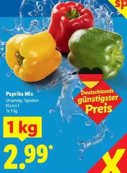 Lidl Paprika Mix Angebot