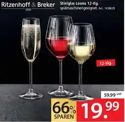 Zurbrüggen Ritzenhoff & Breker Stielglas Leona 12-tlg. Angebot
