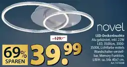 Zurbrüggen Novel LED-Deckenleuchte Angebot