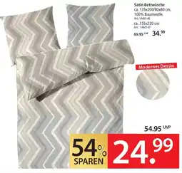 Zurbrüggen Satin Bettwäsche Angebot