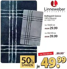 Zurbrüggen Linneweber Badteppich Genova Angebot