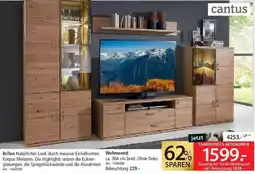 Zurbrüggen Cantus Wohnwand Angebot