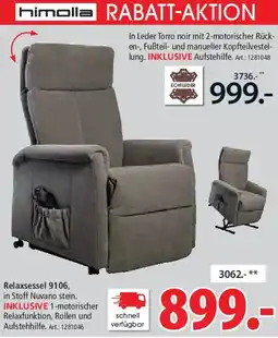Zurbrüggen Himolla Relaxsessel 9106 Angebot