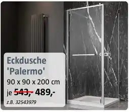 Bauhaus Camargue Eckdusche 'Palermo' Angebot