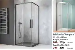Bauhaus Camargue Eckdusche 'Tampere' Angebot