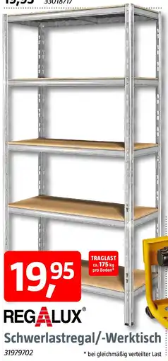 Bauhaus REGALUX Schwerlastregal/-Werktisch Angebot