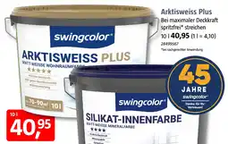 Bauhaus swingcolor Arktisweiss Plus Angebot