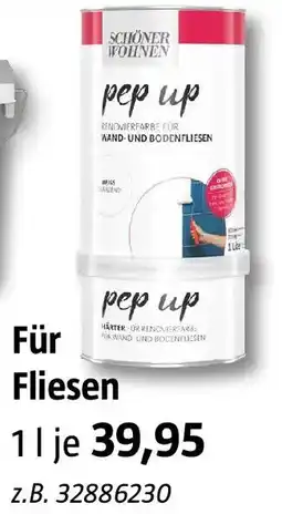 Bauhaus SCHÖNER WOHNEN pep up RENOVIERFARBE Angebot