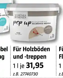Bauhaus SCHÖNER WOHNEN pep up RENOVIERFARBE Angebot