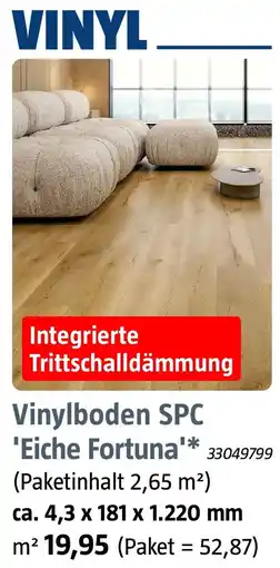 Bauhaus Vinylboden SPC 'Eiche Fortuna' Angebot