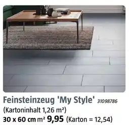 Bauhaus Feinsteinzeug 'My Style' Angebot