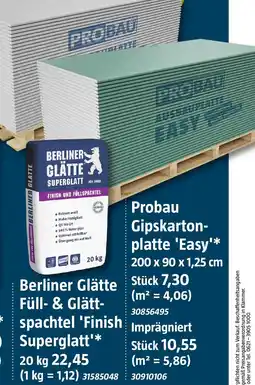 Bauhaus Probau Gipskartonplatte Imprägniert Angebot
