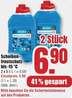 B1 Discount Baumarkt Aroso Scheibenfrostschutz bis -15°C Angebot
