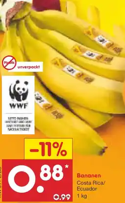 Netto Marken-Discount Bananen Angebot
