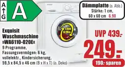 B1 Discount Baumarkt Exquisit Waschmaschine WA6110-020E Angebot