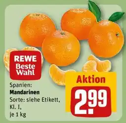 REWE Mandarinen Angebot