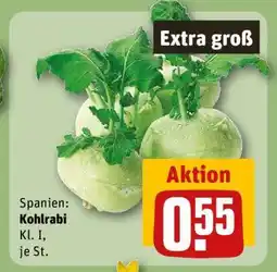 REWE Kohlrabi Angebot