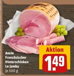 REWE Aoste Französischer Hinterschinken Le Jamby Angebot