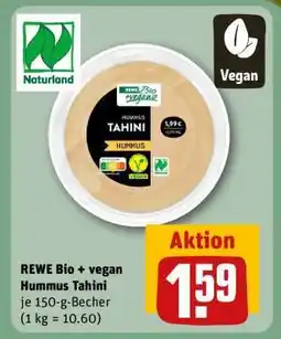 REWE REWE Bio + vegan Hummus Tahini Angebot