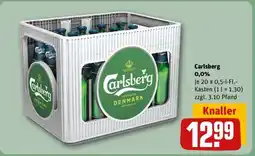 REWE Carlsberg 0,0% Angebot