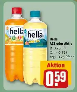 REWE Hella ACE oder Aktiv Angebot