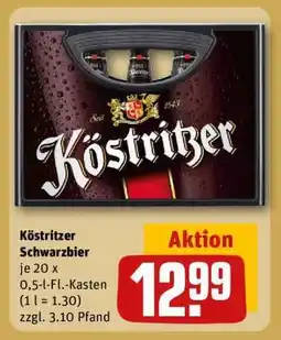 REWE KÖSTRITZER Schwarzbier° Angebot