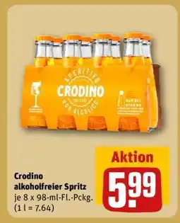 REWE Crodino alkoholfreier Spritz Angebot