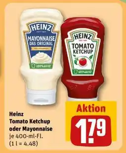 REWE Heinz Tomato Ketchup oder Mayonnaise Angebot