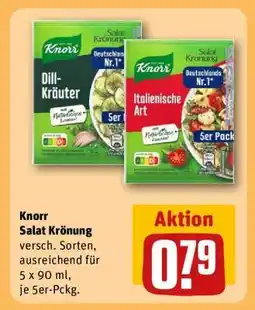 REWE Knorr Salat krönung Angebot