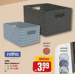 REWE Korb Country3 Angebot