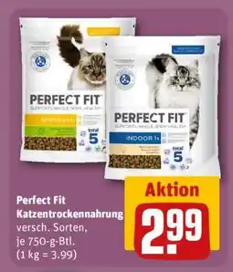 REWE Perfect Fit Katzentrocken- nahrung Angebot