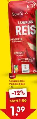 Netto Marken-Discount Langkorn Reis Parboiled lose Angebot