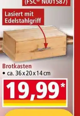 Norma Brotkasten Angebot