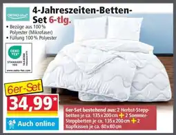 Norma 4-Jahreszeiten-Betten-Set 6-tlg Angebot