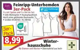 Norma Feinripp-Unterhemden 3er-Pack Angebot