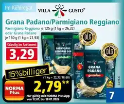 Norma Grana Padano/Parmigiano Reggiano Angebot