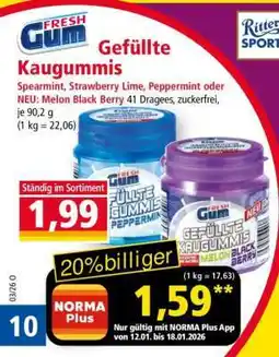 Norma Gefüllte Kaugummis Angebot