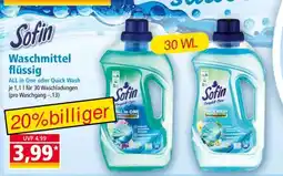 Norma Sofin Waschmittel flüssig Angebot