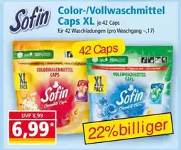 Norma Color-/Vollwaschmittel Caps XL Angebot