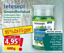 Norma tetesept Gesundheitsbad Angebot