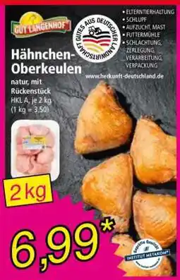 Norma Hähnchen Oberkeulen Angebot