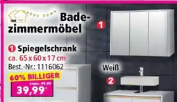 Norma Spiegelschrank Angebot