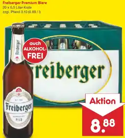 Netto Marken-Discount Freiberger Premium Biere Angebot