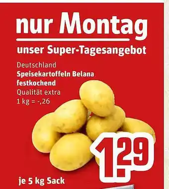 REWE Kaufpark Deutschland Speisekartoffeln Belana Festkochend Angebot