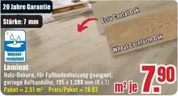 B1 Discount Baumarkt Laminat Angebot
