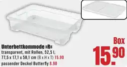 B1 Discount Baumarkt Unterbettkommode R Angebot