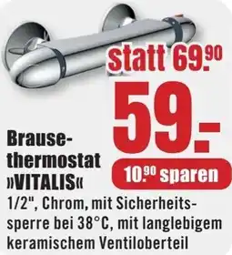 B1 Discount Baumarkt Brausethermostat VITALIS Angebot