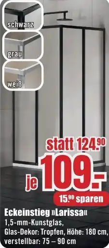 B1 Discount Baumarkt Eckeinstieg Larissa Angebot